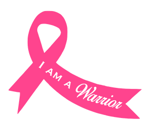 Pink Ribbon - "I Am a ________" choose from options (Survivor, Warrior, Supporter)