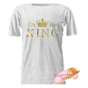 I'm His Queen & I'm Her King Royal-Tees